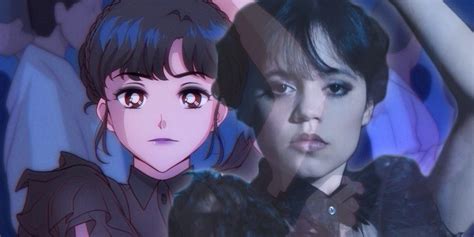 jenna ortega anime|Wednesday Fan Art Turns the Netflix Series Into an。